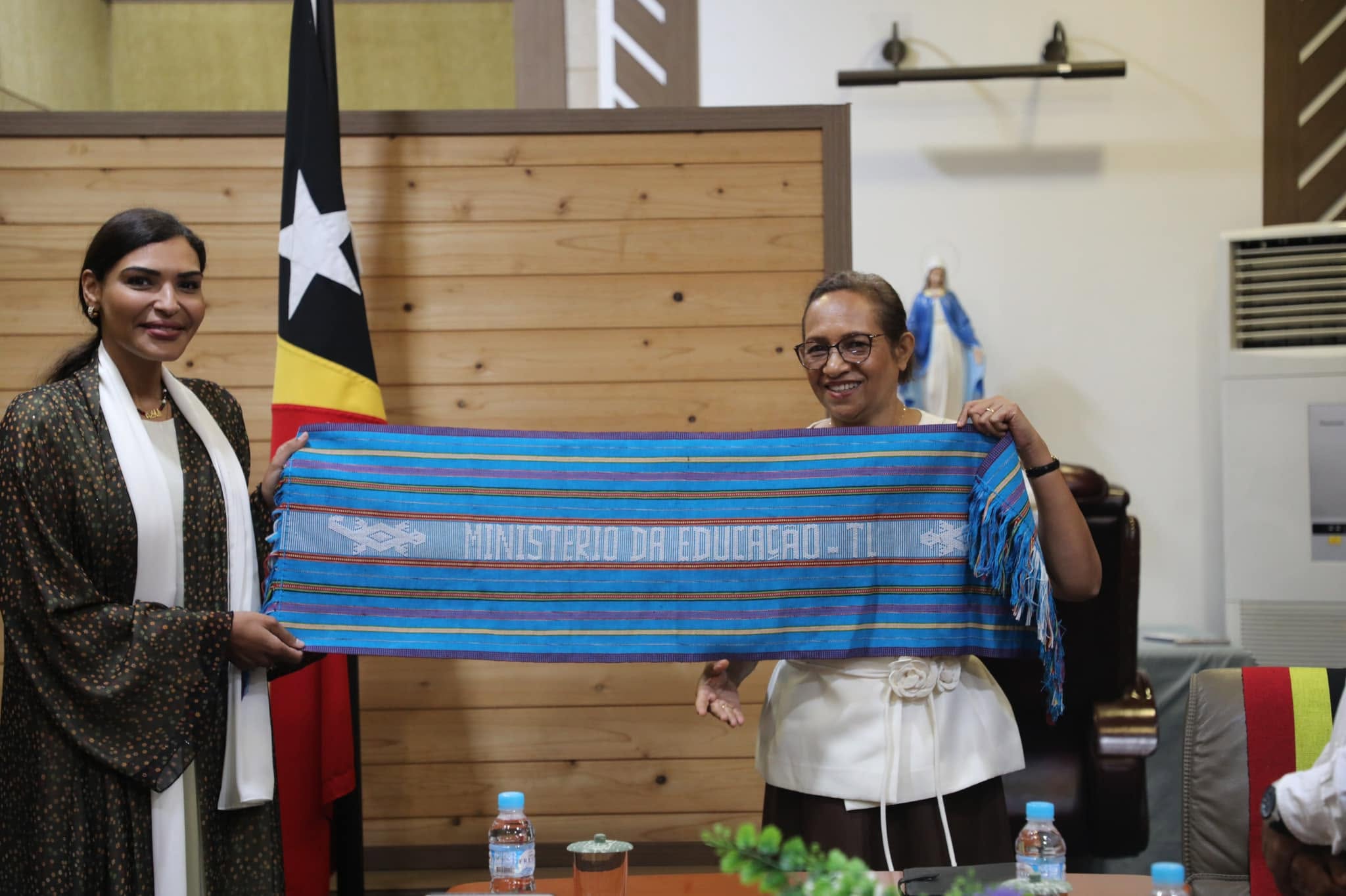 MINISTÉRIU EDUKASAUN KO’ALIA HO EMBAIXADA UAE KONA-BA PROJETU AMBIENTE NO IMPLEMENTASAUN MATÉRIA FRATERNIDADE UMANA.